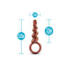 Anal Adventures Matrix Spiral Loop Butt Plug - Image 3