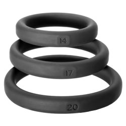 Perfect Fit Xact-Fit Cock Ring Sizes 14, 17, 20