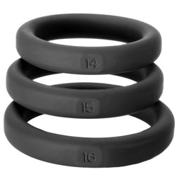 Perfect Fit Xact-Fit Cock Ring Sizes 14, 15, 16