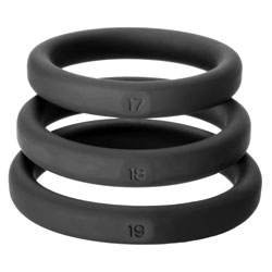 Perfect Fit Xact-Fit Cock Ring Sizes 17, 18, 19