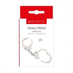 Me You Us Heavy Metal Handcuffs