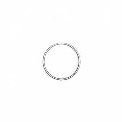 Stainless Steel Solid 0.5cm Wide 30mm Cock Ring