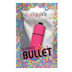 Foil Pack 3-Speed Bullet Vibrator Pink