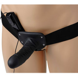 Size Matters Deluxe Vibro Erection Assist Hollow Silicone Strap