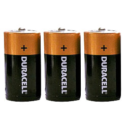 Duracell C Batteries x 8