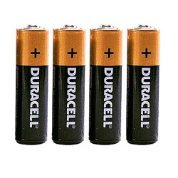 Duracell AA Batteries x 4